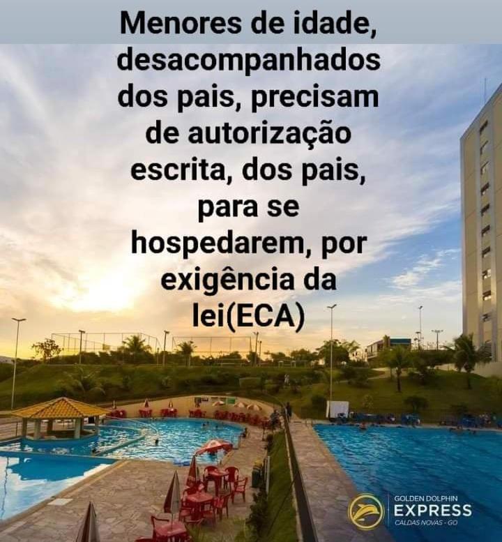 Golden Dolphin: Thermal Pools with Inclusive Amenities Caldas Novas Exterior photo